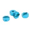 4Pcs 12mm Hex Wheel Hubs Nuts Aluminum Alloy High Accuracy RC Wheel Hex Hubs Drive Adapter for 110