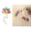 Newborn Photo Posing Props Knit Balloon Photography Props Baby Photo Props Cute Photo Posing Gear Infant Photo Backdrop