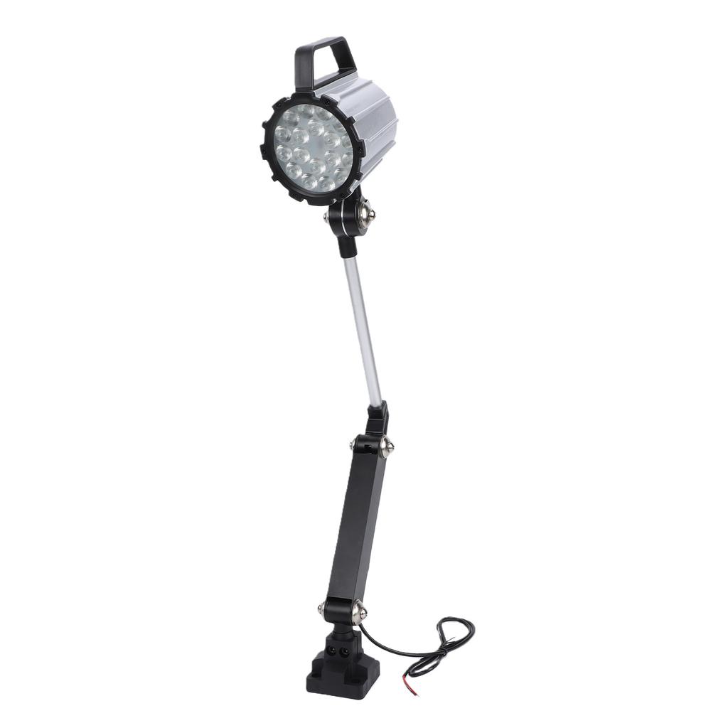 Articulating LED Work Light 18W Machine Lamp Flexible Milling Work Lighting Lamp for Grinding Machines CNC Lathes