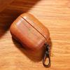 High-end Business Crocodile Premium Leather Earphone Case With Keychain For Apple AirPods 4 3 2/1 Pro 2 Drop-Proof Headset Cover