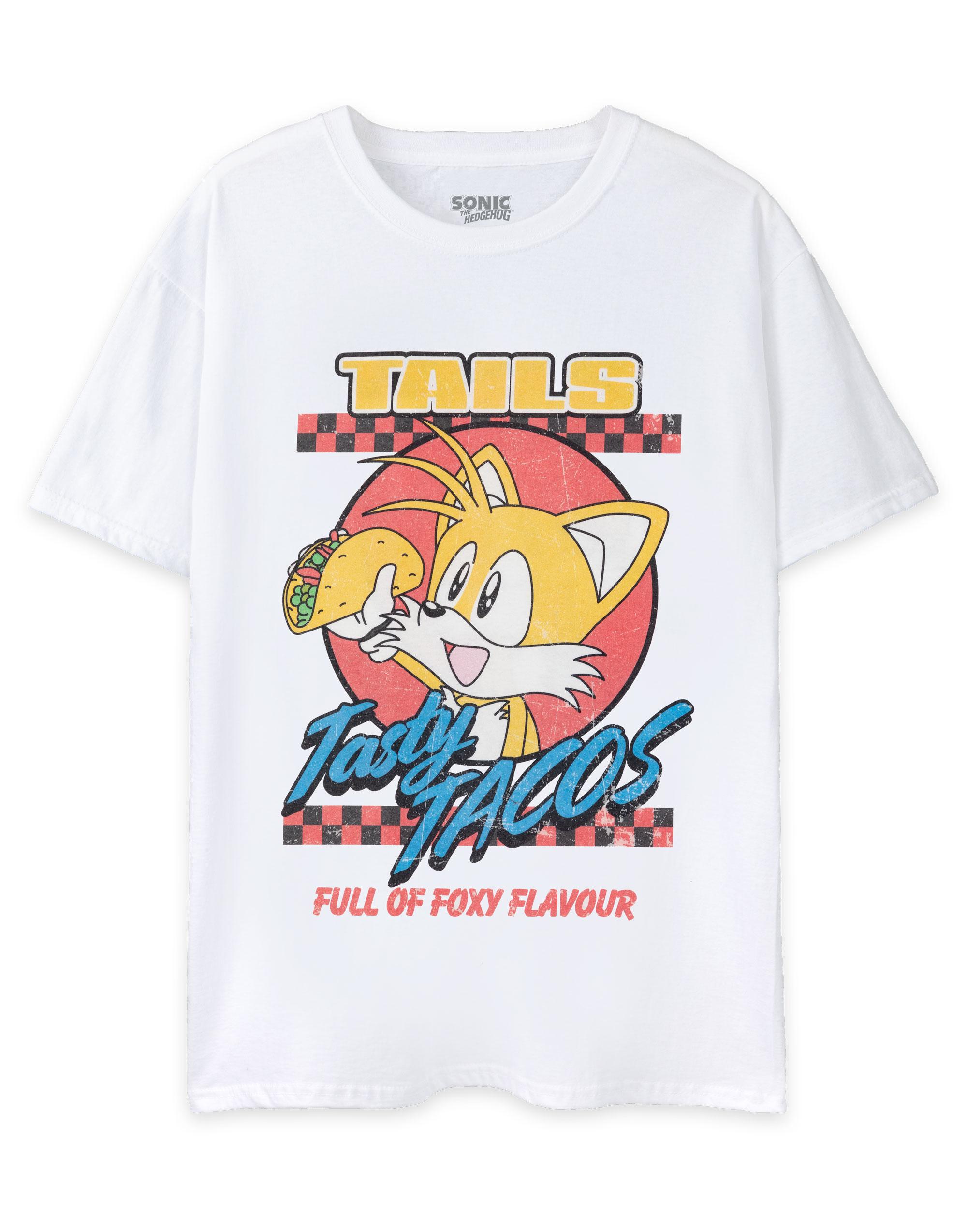 Sonic the hedgehog short sleeved tshirt unisex white official merch M