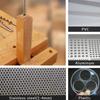 8Pcs Twist Drill Bits HSS Hole Processing Metal Wood Rotary Tool Kit 4mm-10mm Extra Long 200mm
