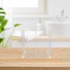 Freezer Divider Rack Basket Organizers Refrigerator Mini Food Dividers for Bottom Chest Bins Iron Storage Baskets Food Bins Dorm