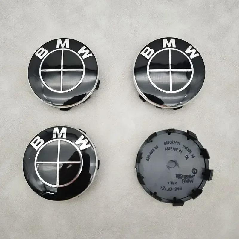

BMW GROUP 4Pcs 56MM 68MM Car Wheel Center Hub Cover Caps For BMW M M5 E39 E46 E60 E90 F01 F10 F30 G01 G20 G21 G30 G11 F15 X5 X3