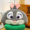Zootopia Nick And Judy Plush Pillow With Short Plush Material For Gift And Comfort