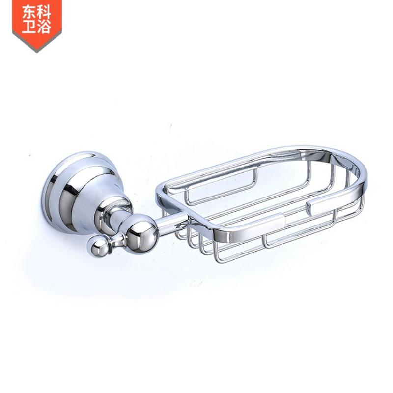 American Style Bathroom Accessories Set Chrome Plated Brass Towel Rack Basket Modern Home