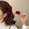 Bows Small Hair Clips for Women's Headwear, with High Forehead Hair Bun and Hair Clips for Princess Hair Accessories.