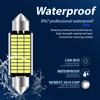 2/10pcs White Super Bright Car LED Bulb 31mm 36mm 39mm 41mm LED CANBUS Car Interior Reading Dome Lamp Auto License Light 12V
