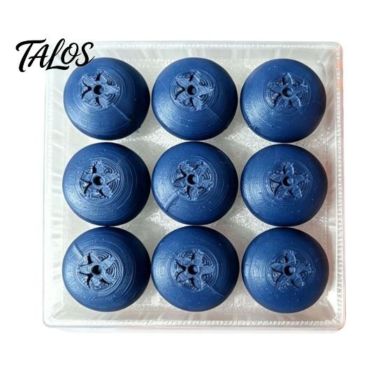 Stress Relief Fidget Toy 3D Printed Fruit Vegetable Clicker, 9-in-1 Tomato Blueberry Pepper Clicker Finger Clicky Button for Relaxation
