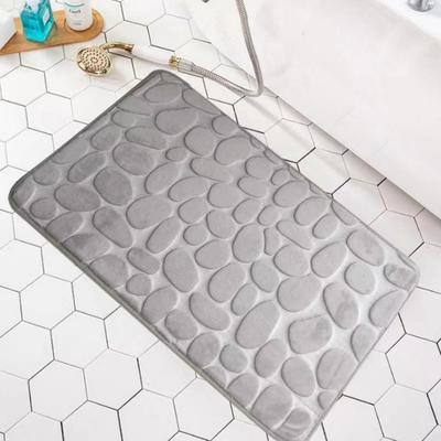 Thickening Bathroom Cashmere Mat Bath Non-slip Carpets In Wash Basin Bathtub  Floor Rug Shower Room Doormat Memory Foam 3D Pad
