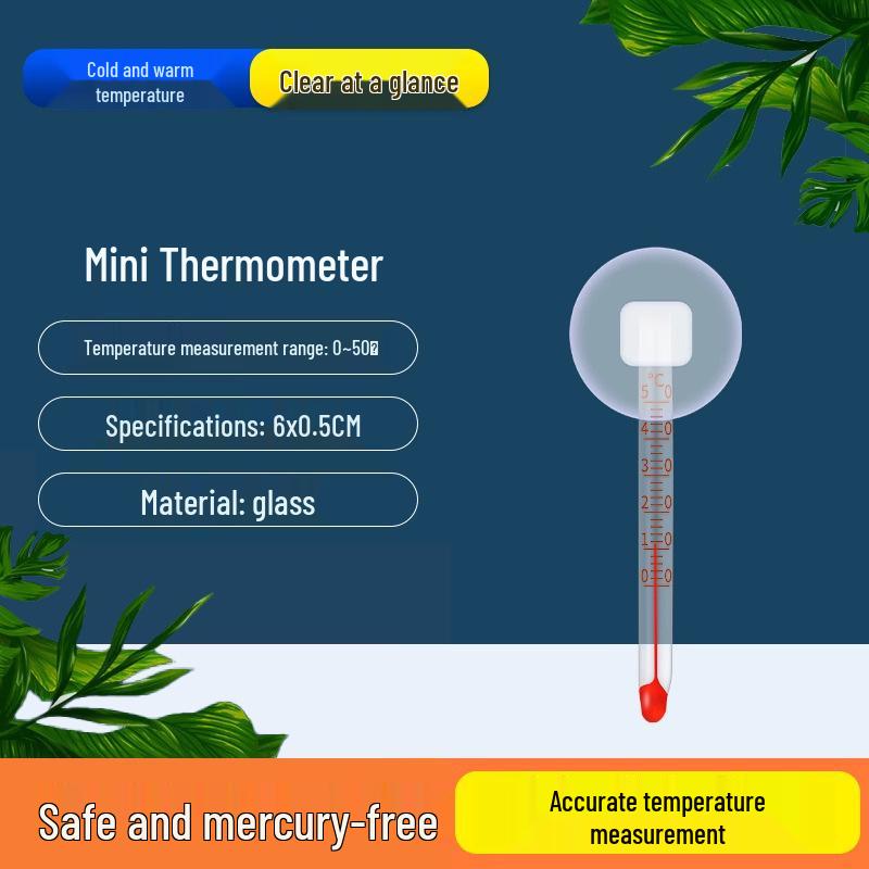 Aquarium Digital Display Thermometer: Submersible, High-Precision Probe for In-Tank Water Temperature Measurement