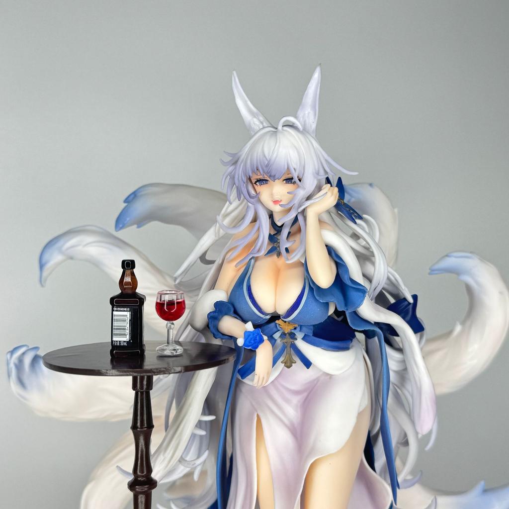 Blue Archive Shinano Haze Moon Tenth Night Dress Gk Handmade Anime Pretty Girl Peripheral Model Ornament