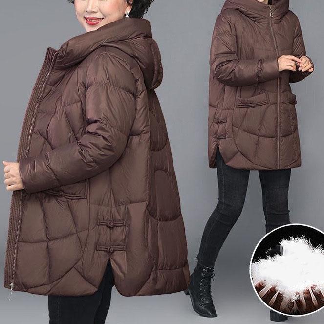 Mutter Winter Unten Baumwolle Jacke Mantel Verdicken Warme Oma Schnee Tragen Parkas