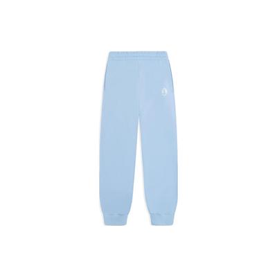 Li Ning X Disney Collaboration Sports Lifestyle Series SS22 Solid Color Tapered Knit Casual Sports Pants Women Pants Aurora-Blue AKLSA28-2