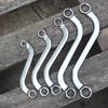 Chrome Vanadium Steel Tools Fluted End Design S-type Box Wrench 12-angle Contact Points Easy Access Tight Spaces