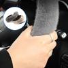 1PC Winter Warm Steering Wheel Cover, Universal Winter Plush Steering Wheel Anti Slip Full Surrounding Protective Cover