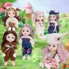 Fashionable Toddlers Mini Dolls for Little Girl Toy Collection 3D Eye Cute Dolls