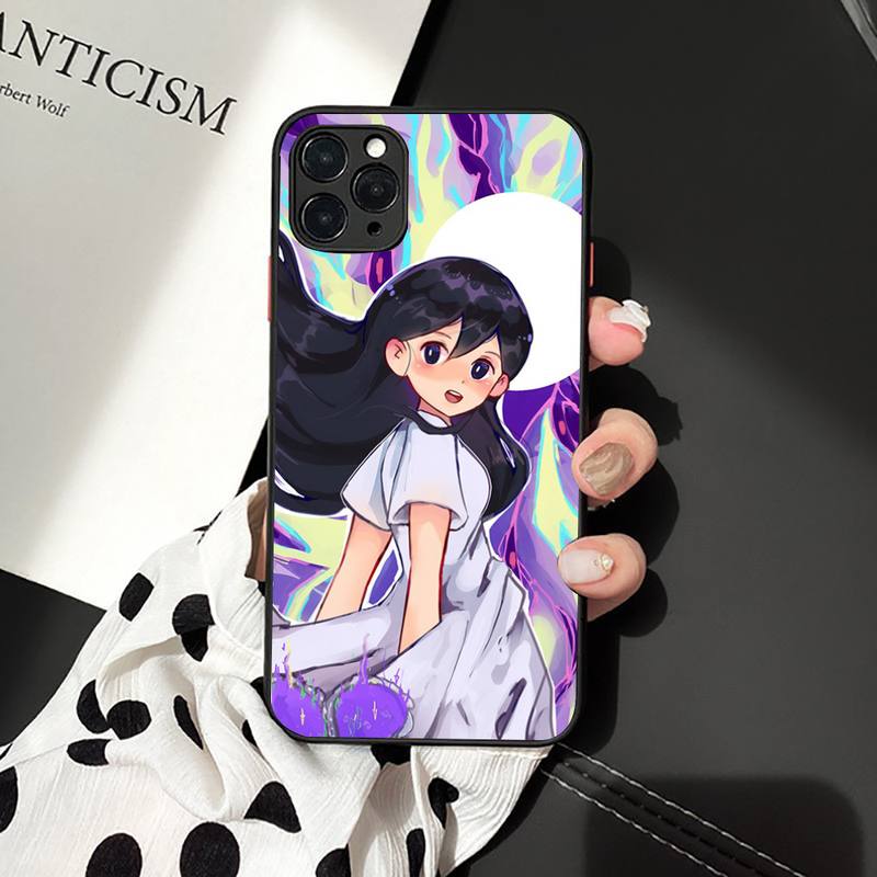 

Чехол Omori Game Phone для iPhone 11 12 13 mini pro XS MAX 8 7 6 6S Plus X 5S SE 2020 XR 13 Pro Max