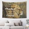 Christian Wall Art Wall Tapestry for Bedroom Aesthetic Christian Gifts for Women Faith Christian Decor Bible Verse Wall Art