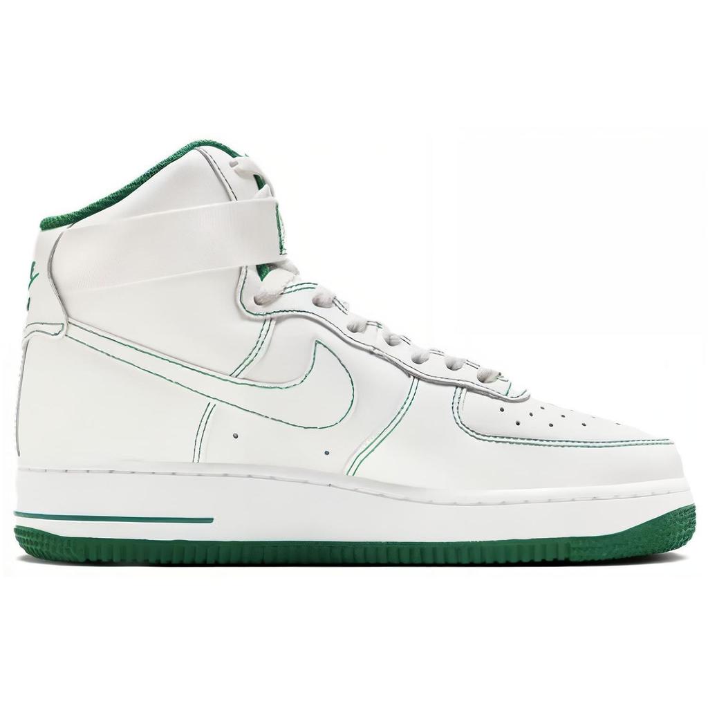 Nike Air Force 1 Round Toe Comfortable Wrap Warm High Top Sneakers Women Sneakers White DV1138-101