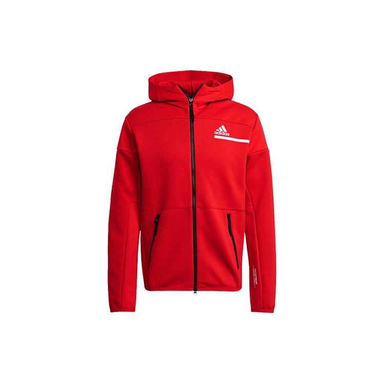 

Adidas Zne Fz Training Hooded Jacket Men Jackets Light-Crimson GQ6210 M