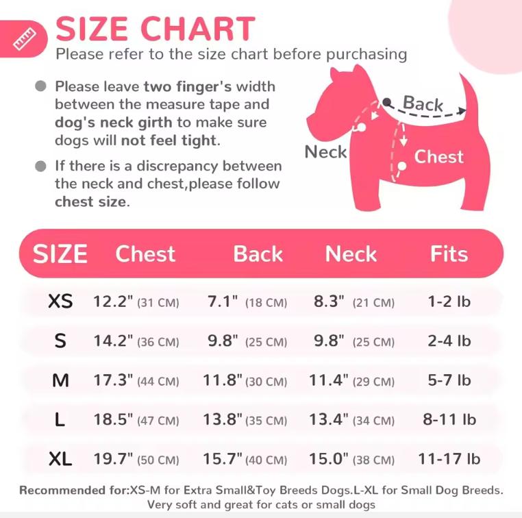 Autumn Winter Dog Clothes for Small Medium Dogs Girls,Fleece Lined Dog Hoodies Sweater Puppy Sweatshirt Chihuahua Yorkie Apparel