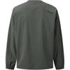Salomon Slate Series Letter Round Neck Raglan Pullover Weave Long Sleeve Pocket T-Shirt Men Tops Olive-Green C28136