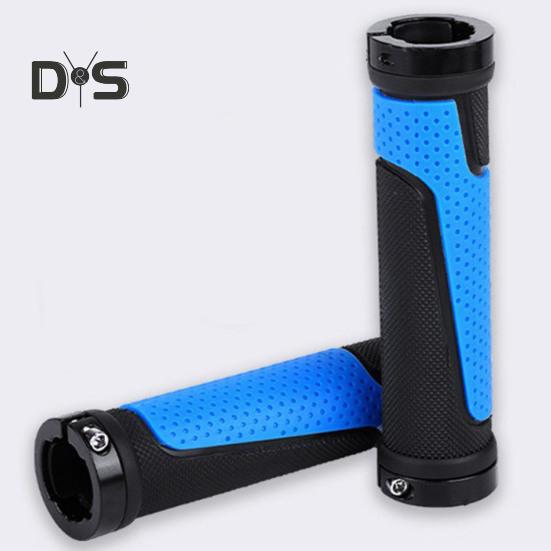 1 Pair Bicycle Handlebar Grip Cover Non-slip Rubber Heavy Duty Universal MTB Road Mountain Bike Handle Grip Sleeve Bicycle Accessories
