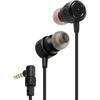 GraphT Gaming Earphones 1.2m Wired Headset with Microphone Semi-Hard Case for Music Rhythm Games