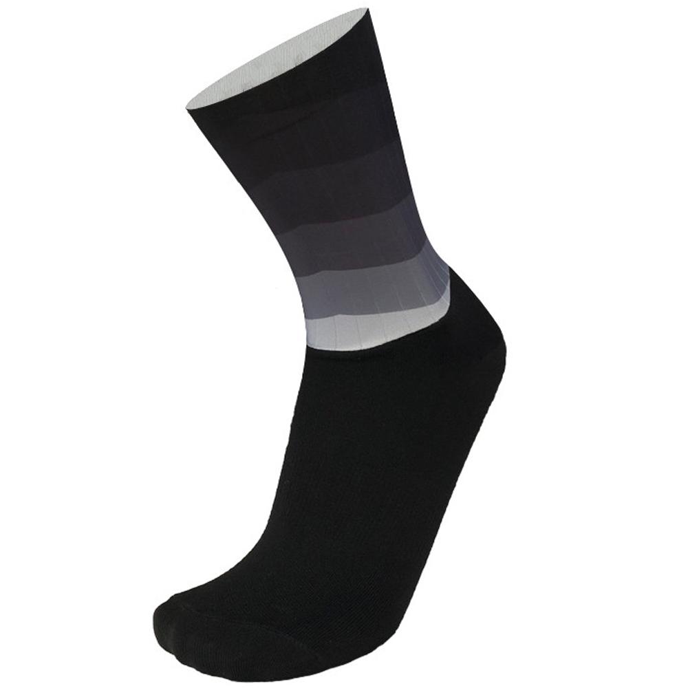 Skarpetki Damskie Męskie w Kolorze Gradientowym Silikonowe Antypoślizgowe Oddychające Krótkie Skarpetki do Roweru Biegania Wspinaczki