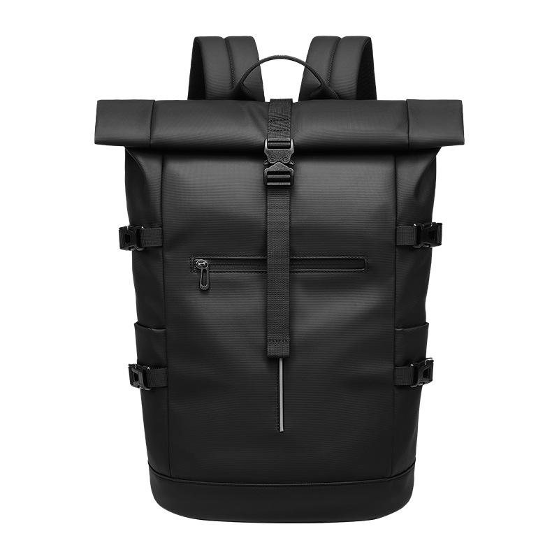 Roll Top Backpack Large Capacity Waterproof Travel Business Laptop Bag Casual Daypack for Men Women College