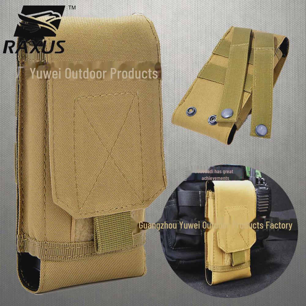 Geantă de talie tactică pentru telefon, tip camuflaj, pentru bărbați, pentru exterior - accesoriu cu husă multifuncțională.