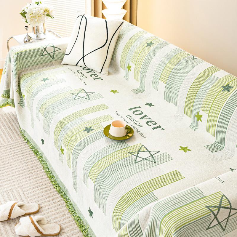 Chenille Sofa Cover Cloth Towel Sofa Cushion Four-season Universal Sofa Cover Anti-cat Scratch Full Cover Anti-slip Seat Cushion