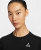 Nike Acg Dri-Fit Short Sleeve Trail Running Top W - Black: Summit White / Io9651-010