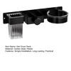 Wall Mount Hair Dryer Holder Bathroom Hair Tool Organizer Rack Strong Load-bearing