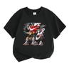 Cartoon Animal Print Kids T Shirt, 100% Cotton Short Sleeve Crew Neck Tee for Boys Girls, Cute Hip Hop Cat Mouse Pattern Casual Summer Tops Daily Wear