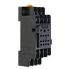 12V 10Amp Intermediate Relays with 8 Pin Socketed Base Coils Power Relays for Industrial Control and Electronic Device