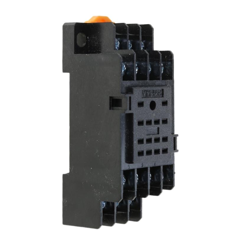 12V 10Amp Intermediate Relays with 8 Pin Socketed Base Coils Power Relays for Industrial Control and Electronic Device