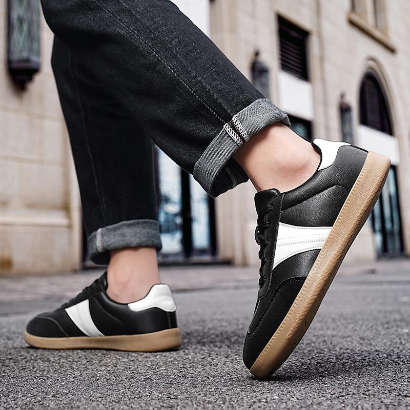 TUINANLE Men Sneakers Ll-Season Round-toe Lace-Up Casual Sneakers Shoes Athletic Shoes Tennis Sports Flats