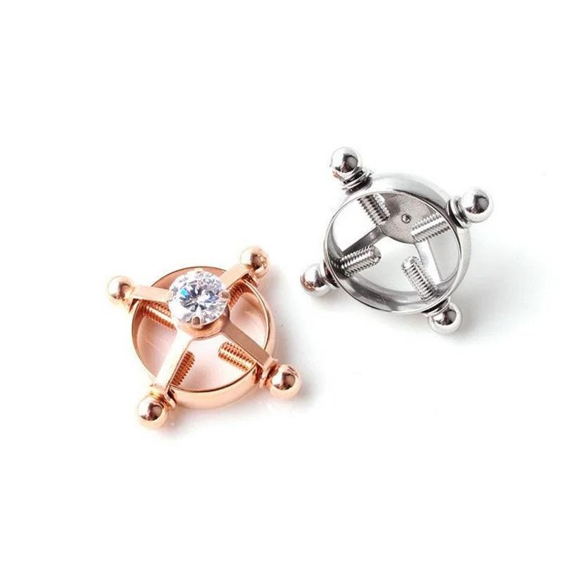 Stainless Steel Metal Nipple Clamps Milk Clips Breast Clip Sex Slaves Nipple Clamps Sex Toys Intimate Toys for Couples