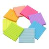 360Pieces Colored Note Paper 3x3Inch Adhesive Note Paper Lined Small Notepads Reminder On Fridge Notebook Calender