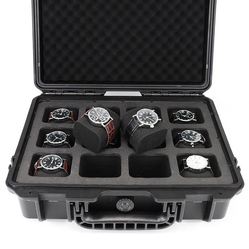 Large Capacity Cross-Border Watch Storage Trolley Case: 20-slot & 40-slot Hand-Carry Tool Display Box