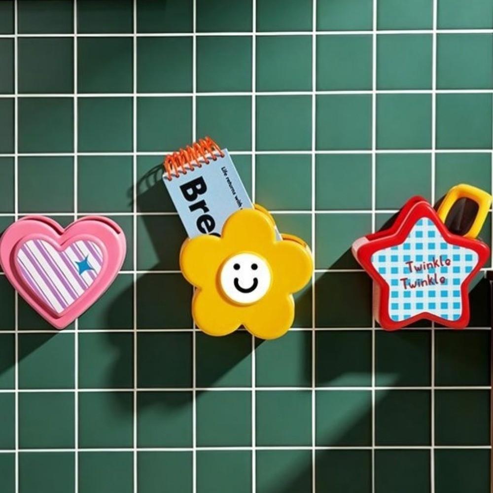 Magnetic Remote Control Storage Box Heart Shape Small Item Organizer  Entryway Storage