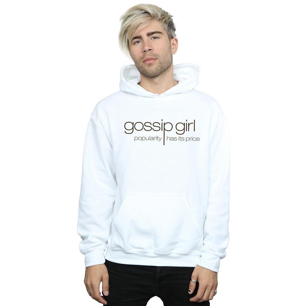 Gossip Girl Mens Classic Logo Hoodie