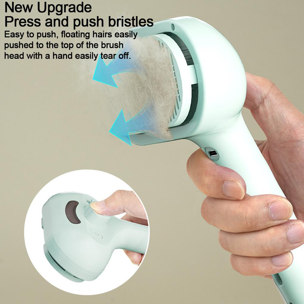 Dampfbürste für Hunde Luxus-Pflegebürste für den Look des Haustiers Dampf-Tierpflegebürste für Hunde