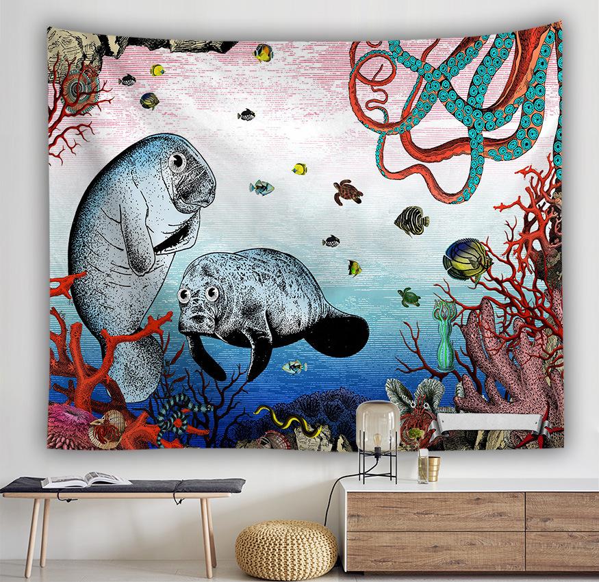 Фон с морской жизнью — фото 12