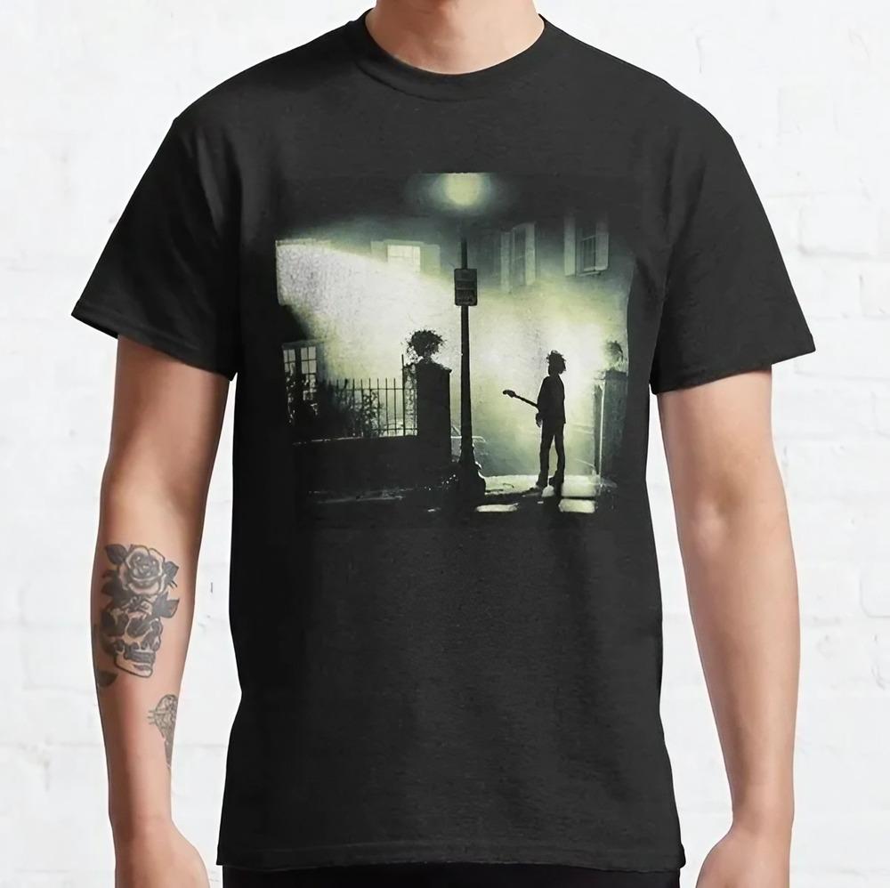 NEW LMTD T-SHIRT THE CURE The Exorcist Mashup The Curexorcist Classic Gothic Tee Unisex T-Shirt XXL