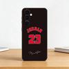 Sports M-Michael Jeffrey Jordan Phone Case Black Silicone Soft For Samsung Galaxy A73,A72,A71,A70,A53,A52,A51