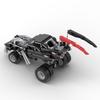 Linkage Movie Mad Maxed Gigahorse Car Building Block Black Interceptor Chariot  High-Tech Brick Toy Kids Display Birthday Gift