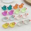3D Luminous Resin Duck Keychain/Necklace/Bracelet Pendant